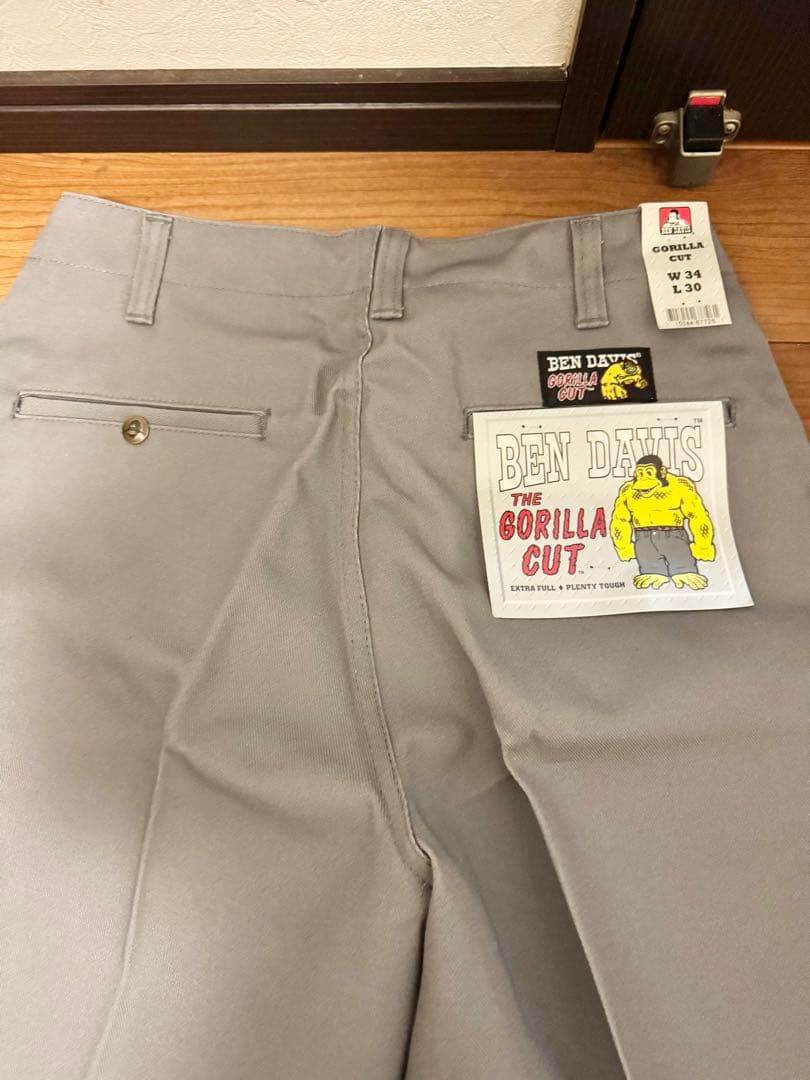 ※2月3日限定値下げ※新品　BEN DAVIS ゴリラカット W34×L30