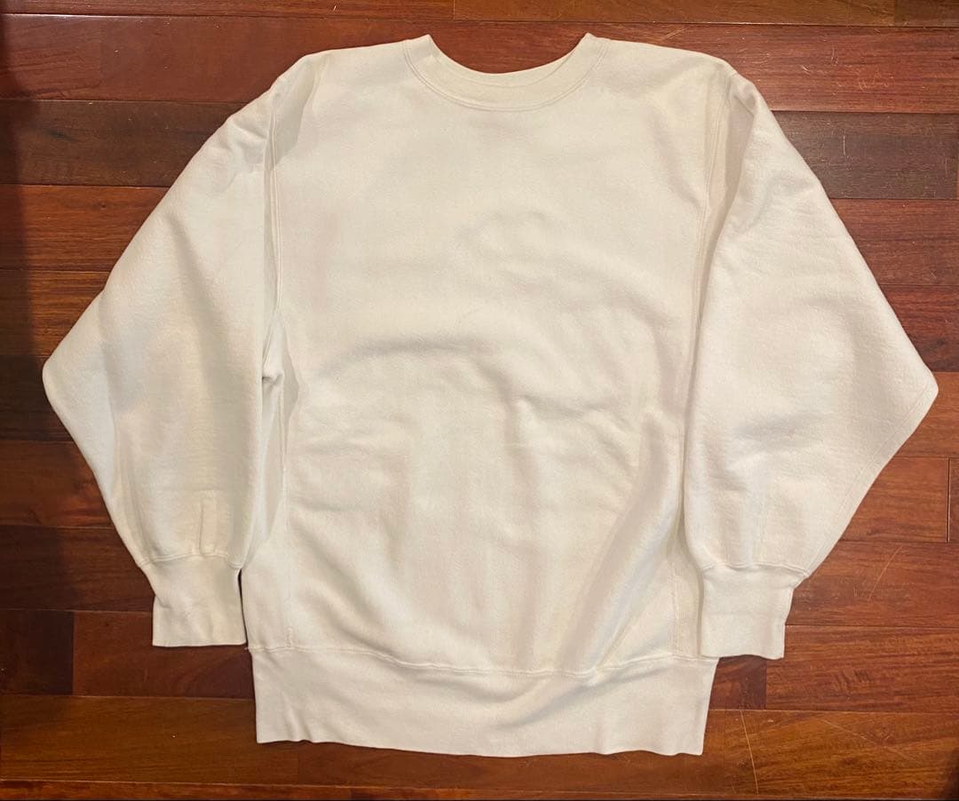 90年代Championチャンピオンリバースウィーブ USA製 刺繍タグ 目無し