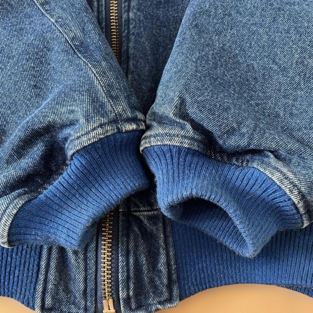 カネコイサオ　ワンダフルワールド　ワッペン付き　ブルゾン