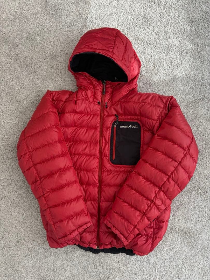 montbell コロラドパーカー　 リバーシブル ダウンジャケット teck