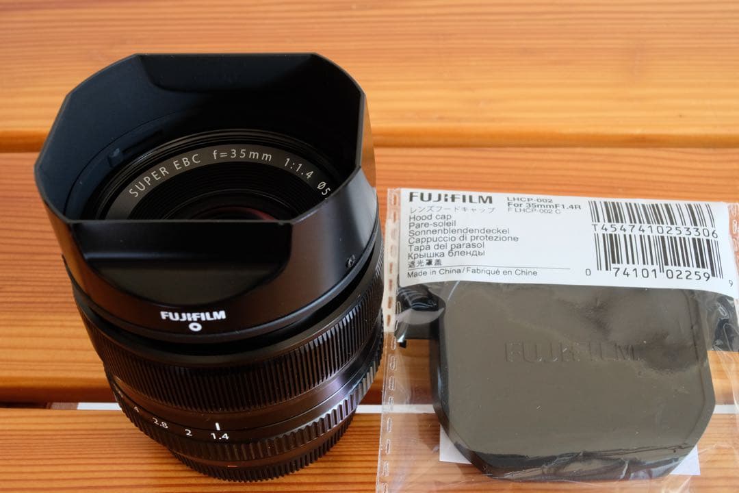 プッロ　FUJIFILM xf35mmf1.4r 希少フジツボフード付き