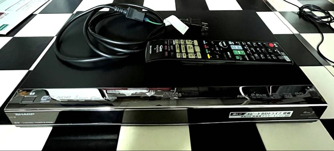 シャープ　AQUOS BD-T1500 ブルーレイレコーダー ジャンク