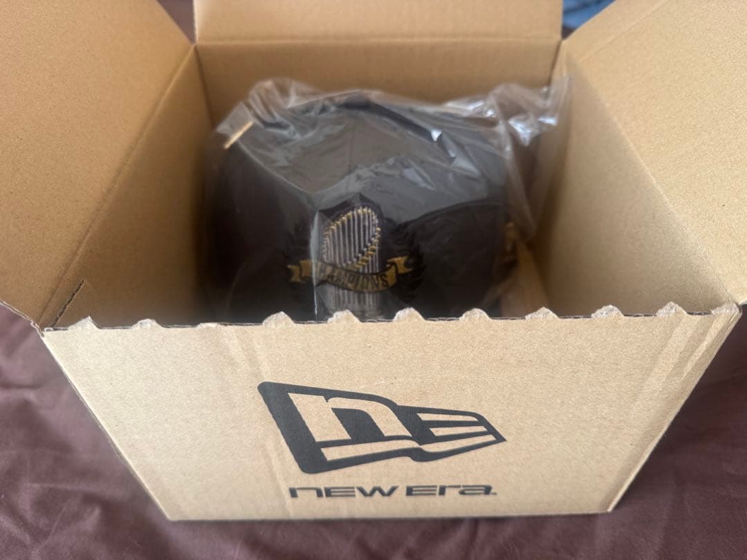 New Era2025MLB ワールドシリーズ　チャンピオン　キャップ