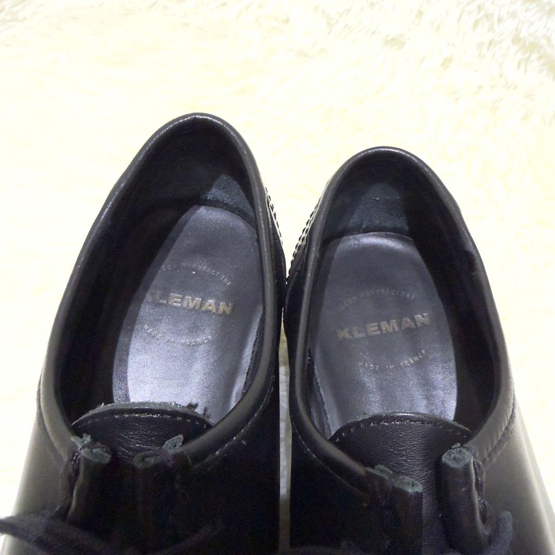 極美品✨KLEMAN クレマン パドラー　チロリアンシューズ ブラック 41