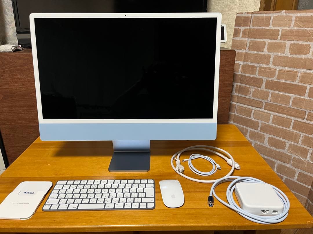 ゆめ(ジャンク品)Apple iMac 24インチ 8/256GB ブルー