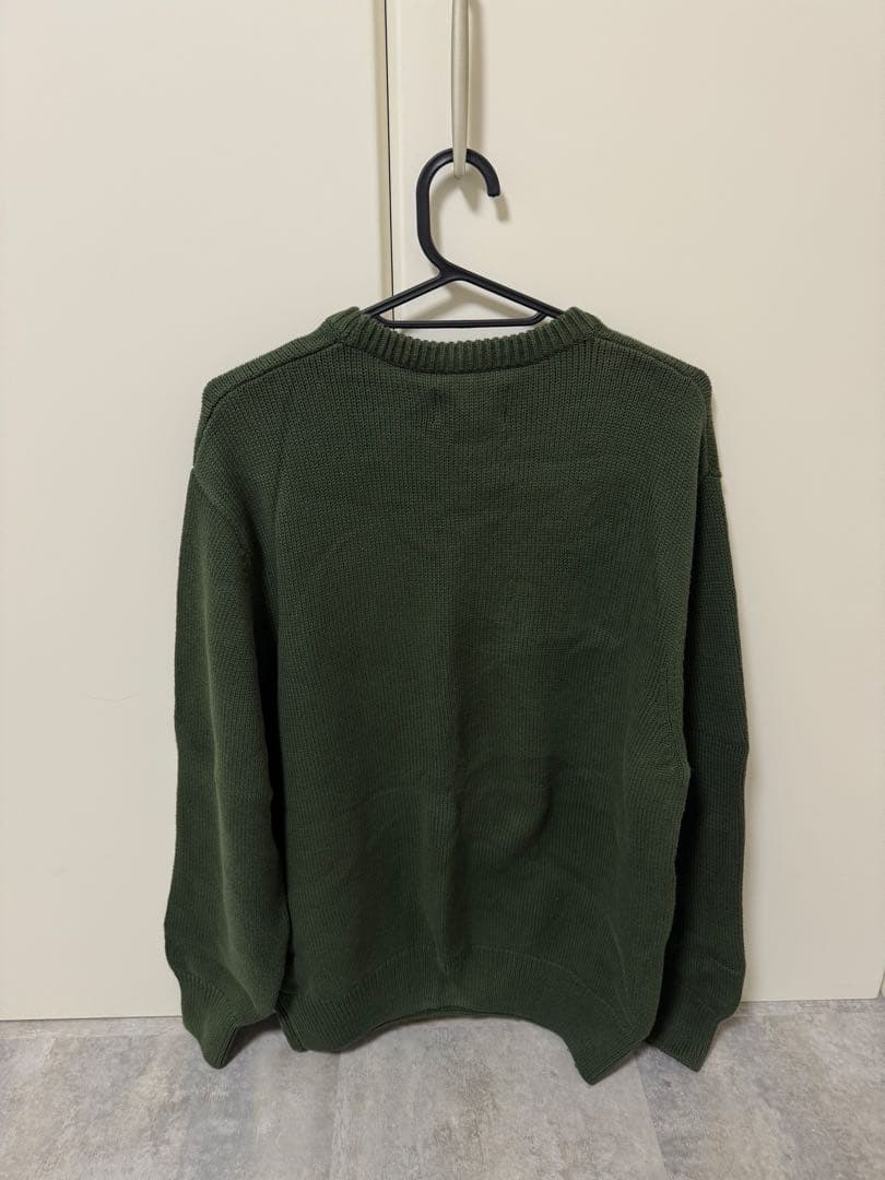 Stussy オリーブグリーン セーター