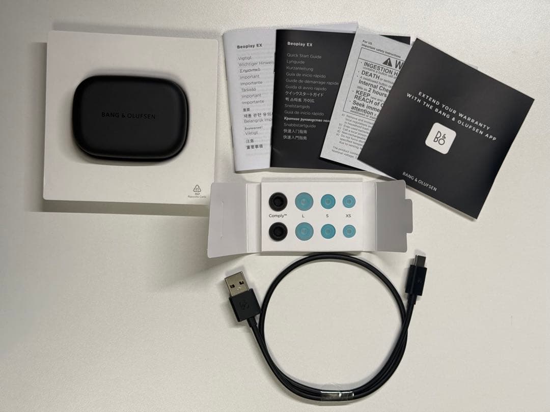 Bang and Olufsen Beoplay EX ワイヤレスイヤホン