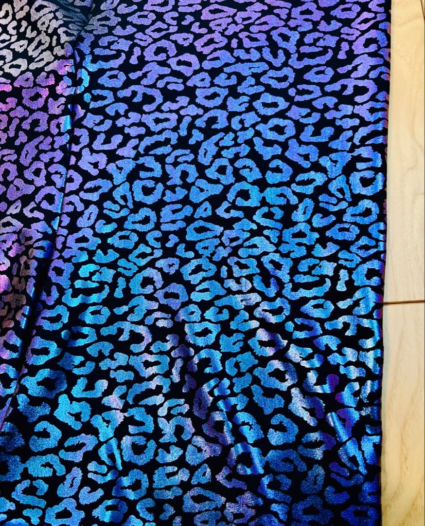 【週末価格】 Zentai Dreamer 【ZD27】 パープルレオパード