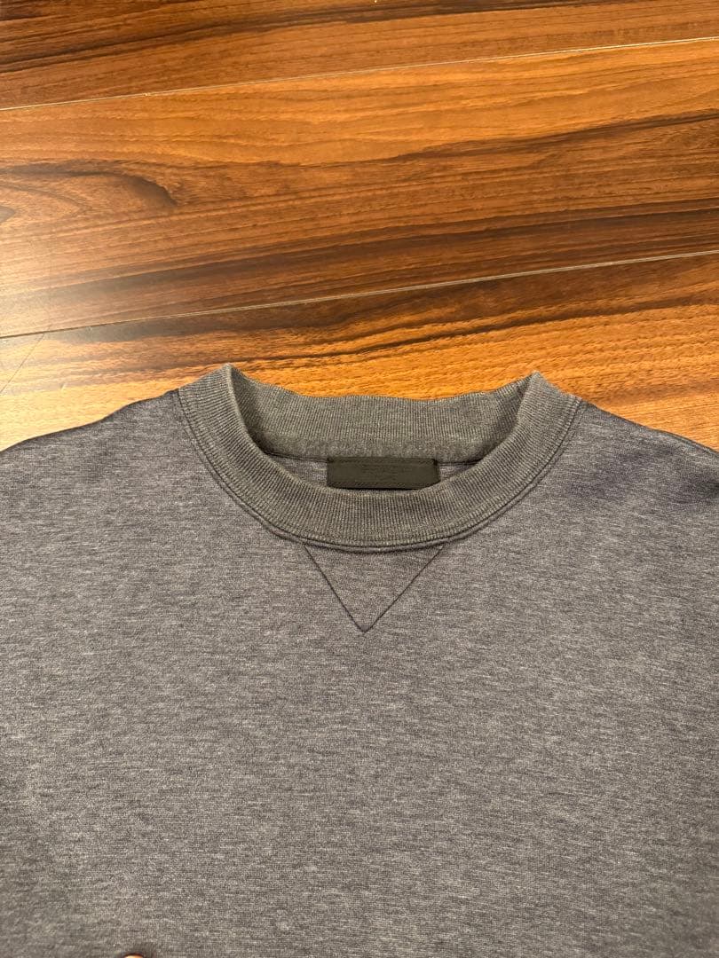 プラダ PRADA | 美品グレー クルーネック トレーナー スウェット