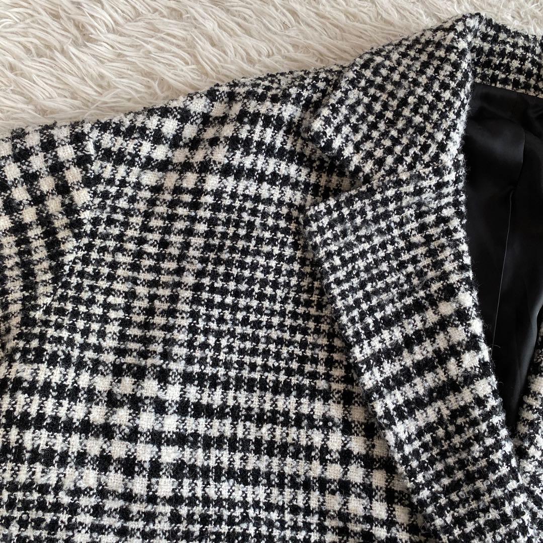 Mila Owen ワイドシルエットダブルブレストコート