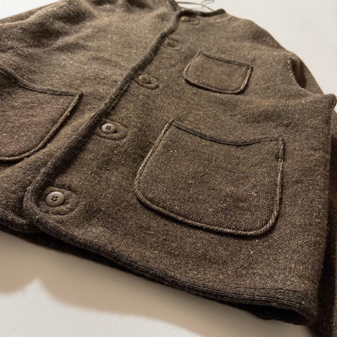 現行タグ✨️45R チロリアンジャケット R刺繍 カバーオール ブラウン 4