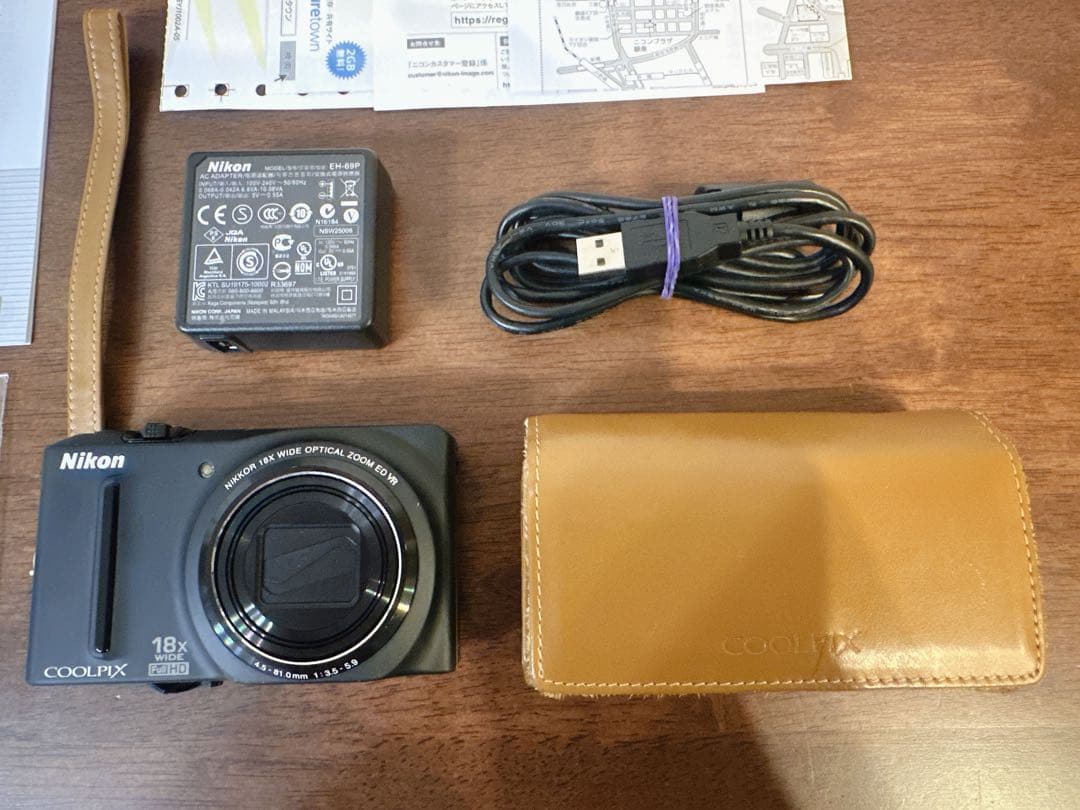 【美品】Nikon COOLPIX S9100 ブラック