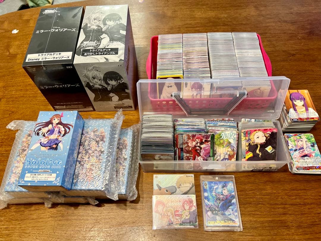 ヴァイス大量まとめ売り、SSP、未開封Box、プレイマット、スリーブ