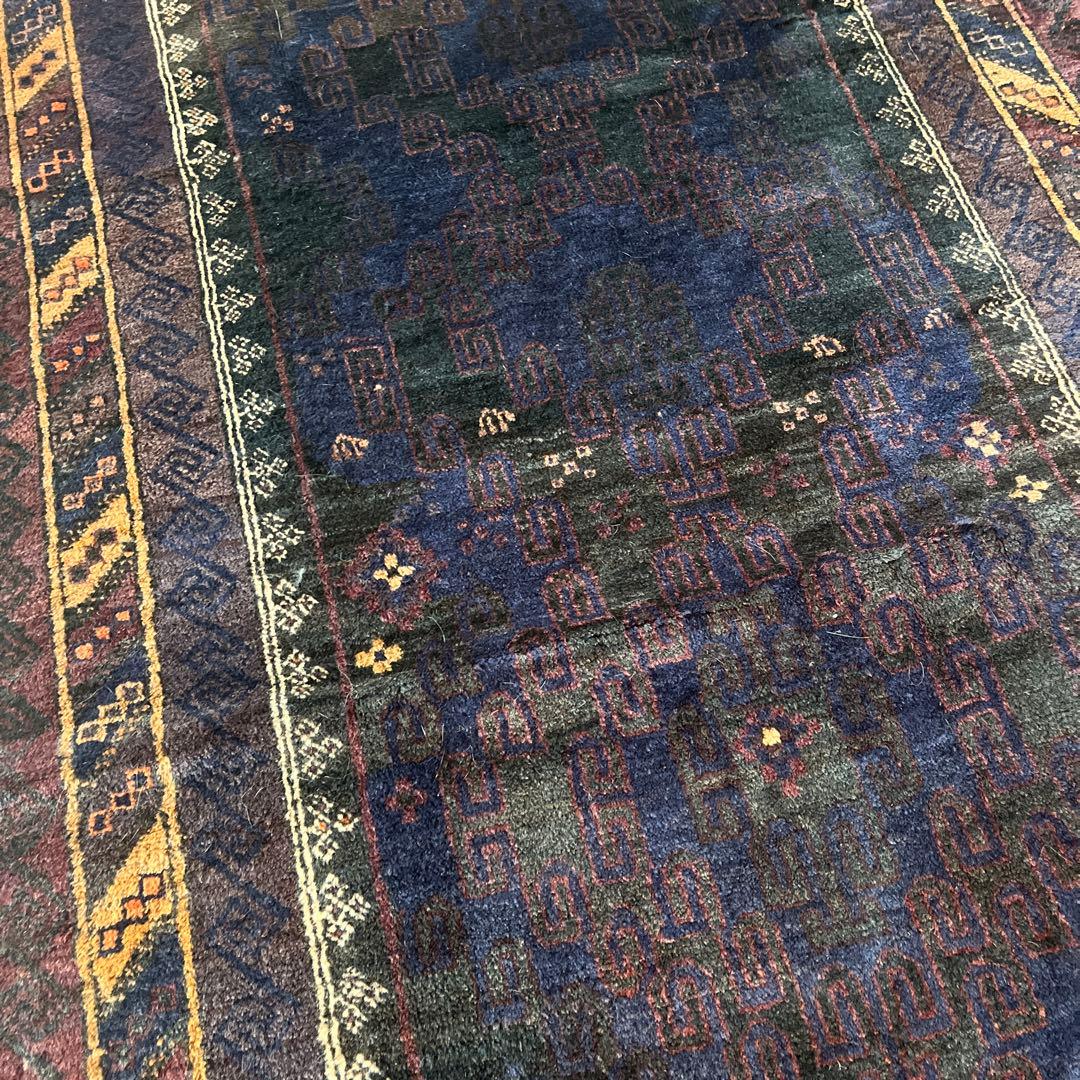 トライバルラグ　ビンテージ