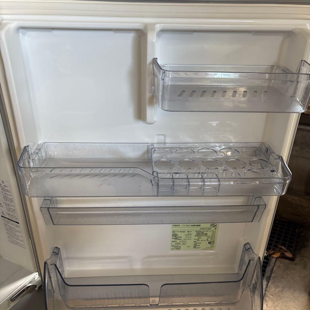 2020年製AQUA 冷蔵庫 シルバー