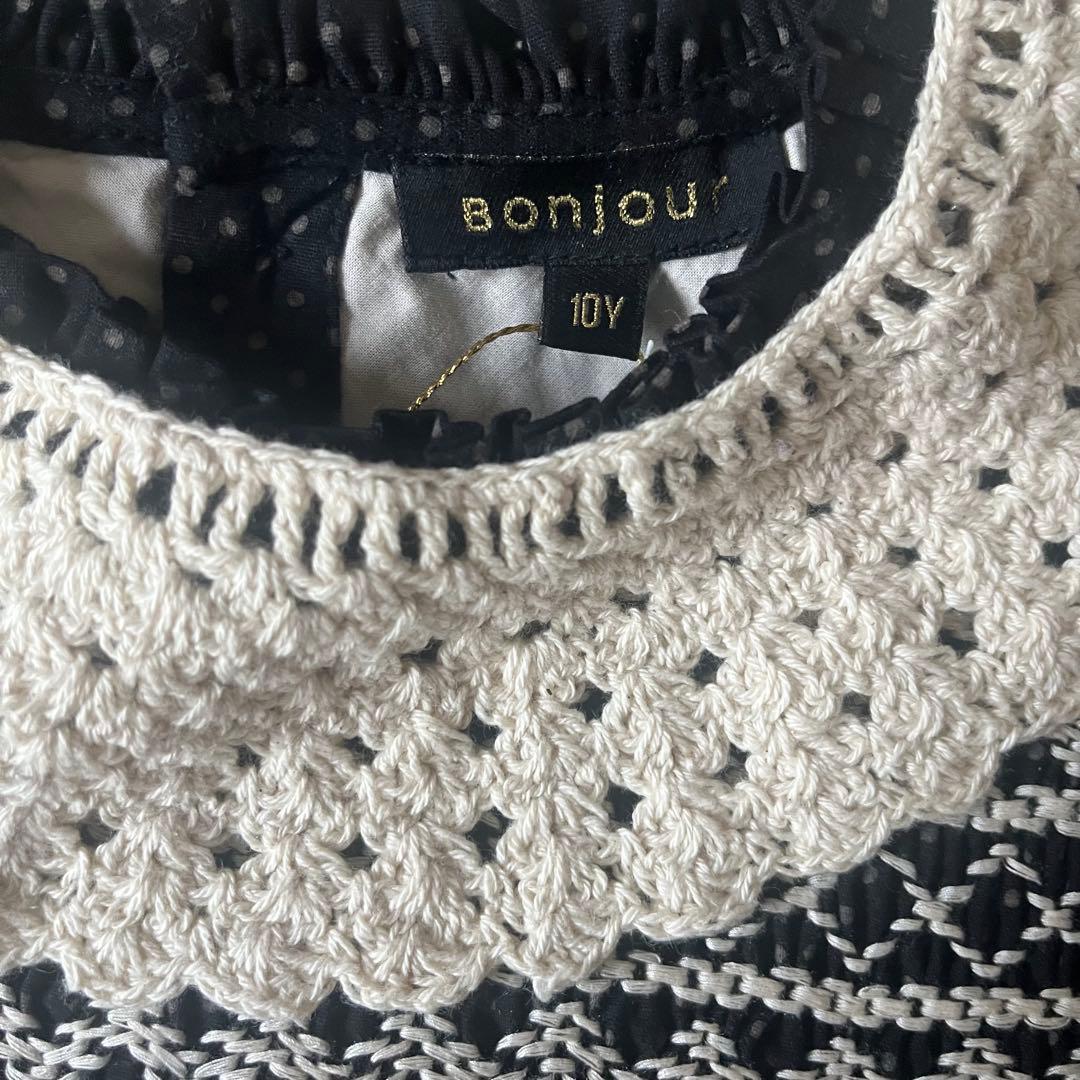 ⭐︎希少⭐︎Bonjour diary handsmock blouse10Y