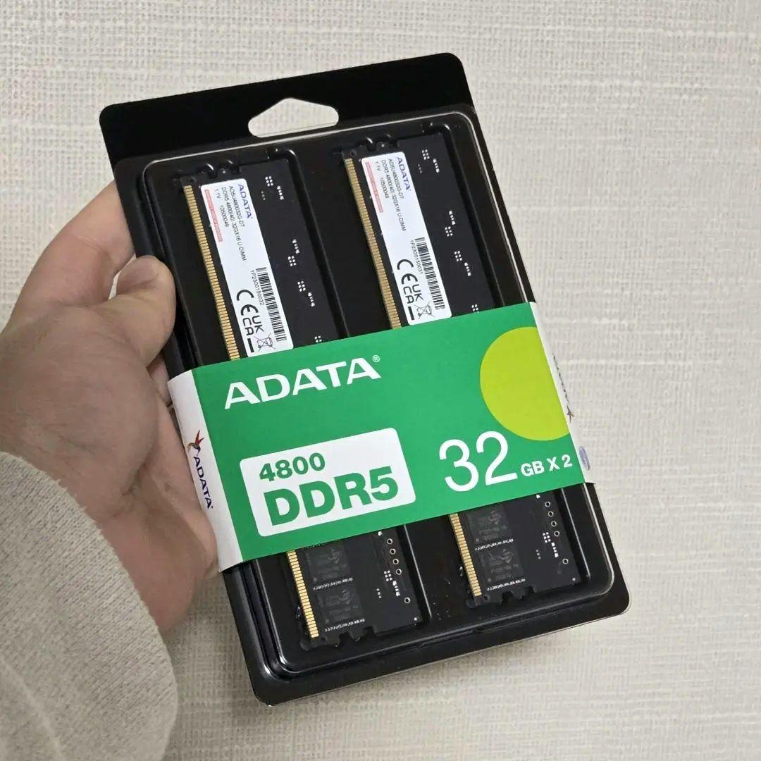 【新品未使用】ADATA DDR5 メモリ 64GB