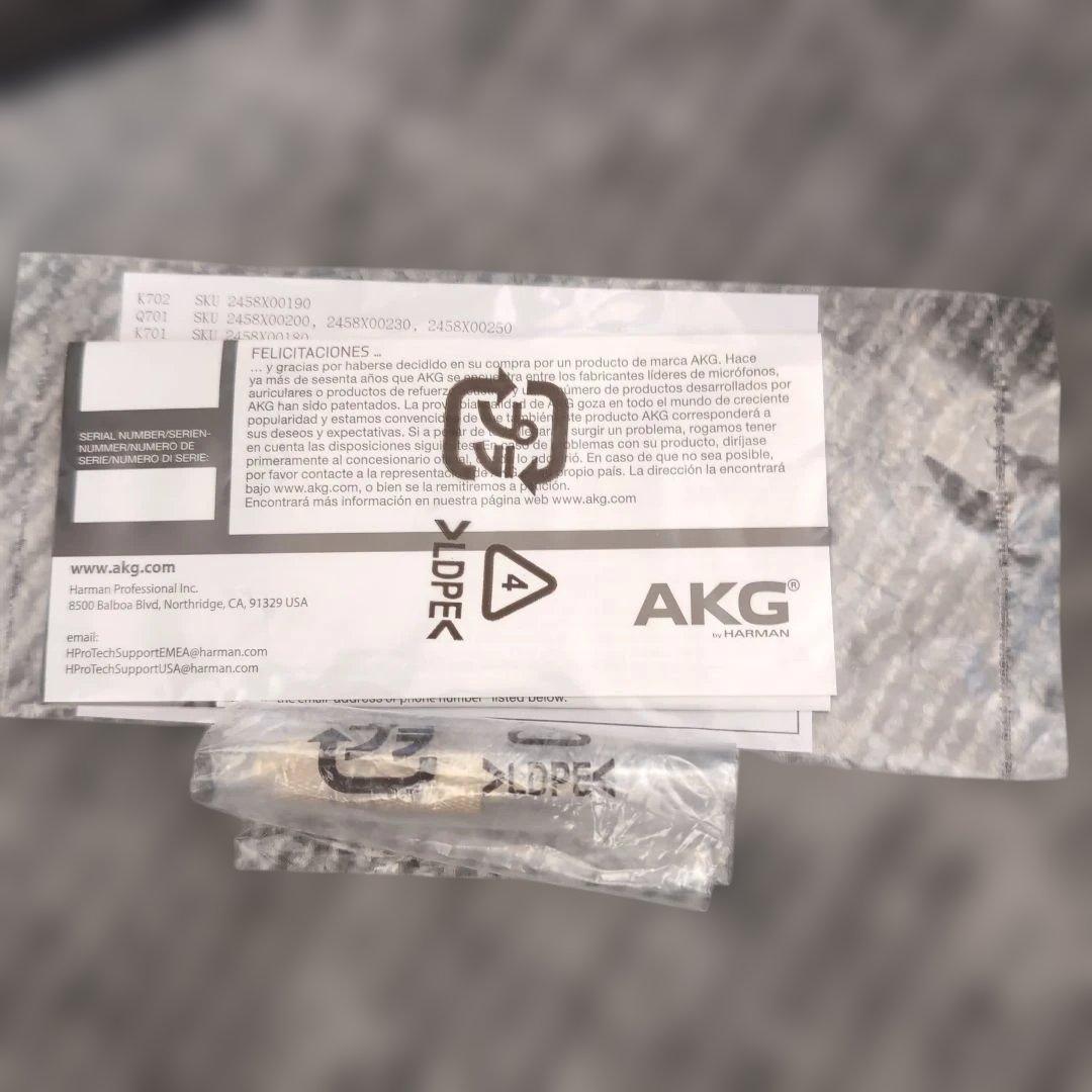 ヘッドホン・AKG K701 有線ヘッドセット