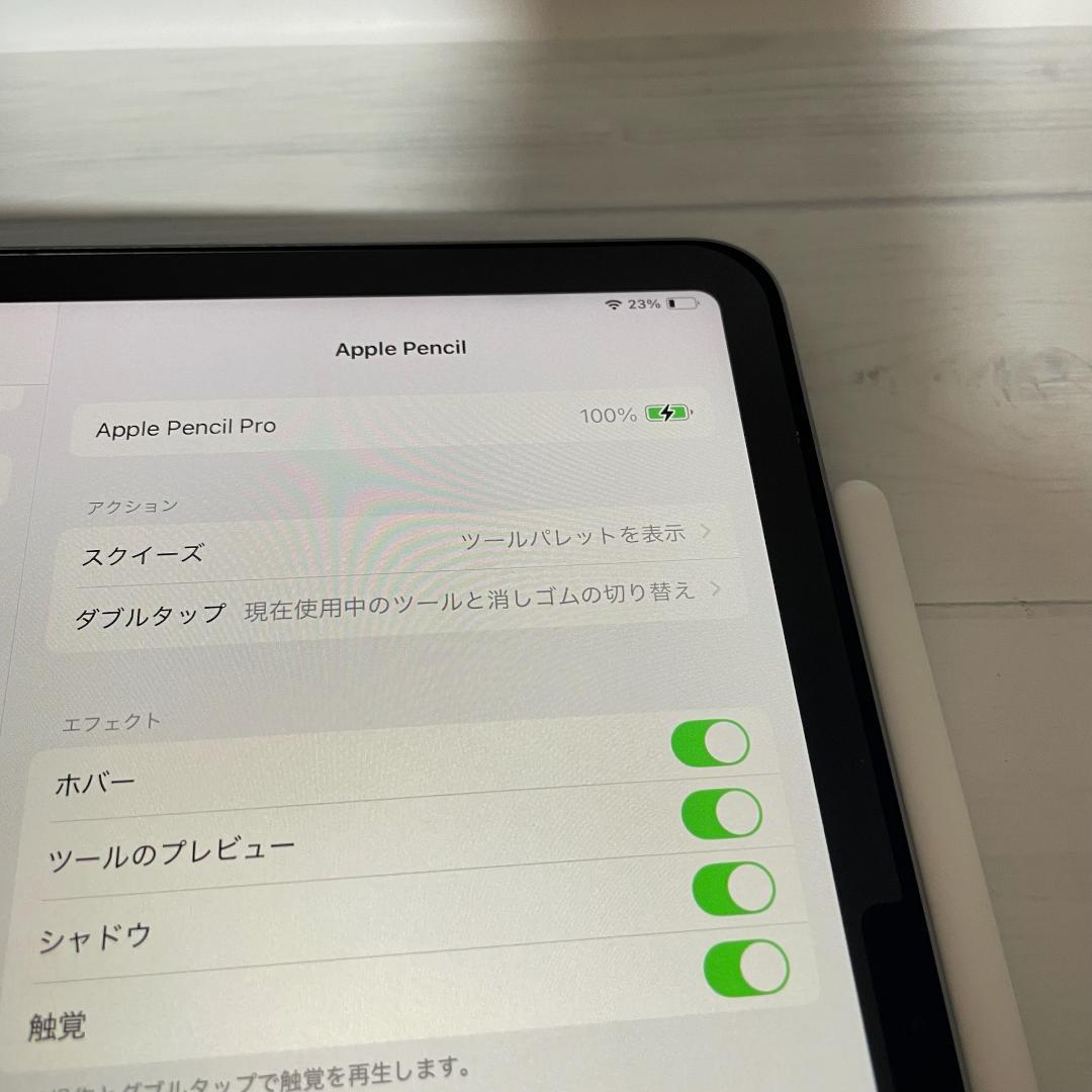 保証あり【ほぼ未使用】Apple Pencil Pro