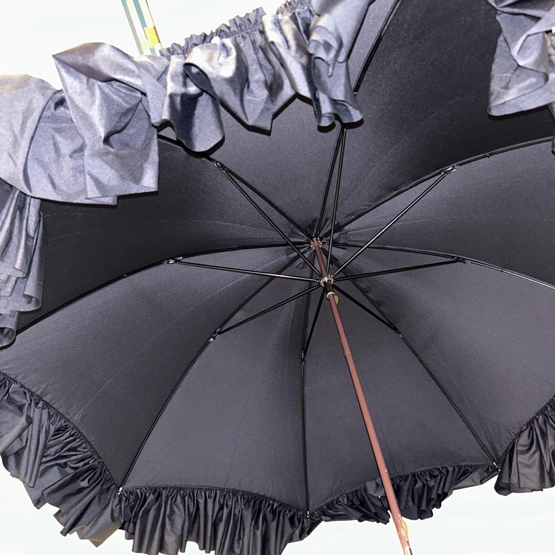 FOXフォックスアンブレラズ WL9 ディープフリル スリムレザーハンドル