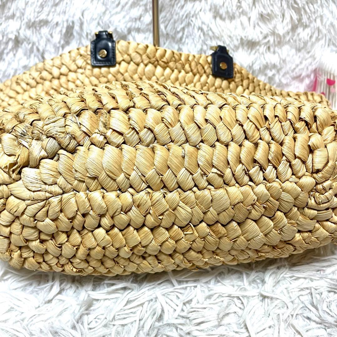 【未使用級】トリーバーチ かごバッグ チェーン ビッグロゴ ダブルT