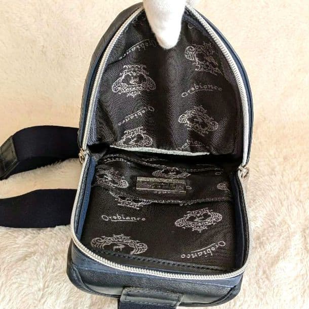 ✨️未使用✨️ オロビアンコ ボディバッグ レザー クロコ型押し 斜め掛け
