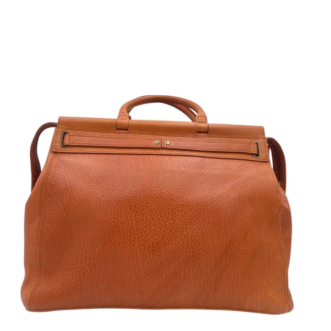 【廃盤】ポロラルフローレン ボストンバッグ ヴィンテージ シボ革 ホース刻印