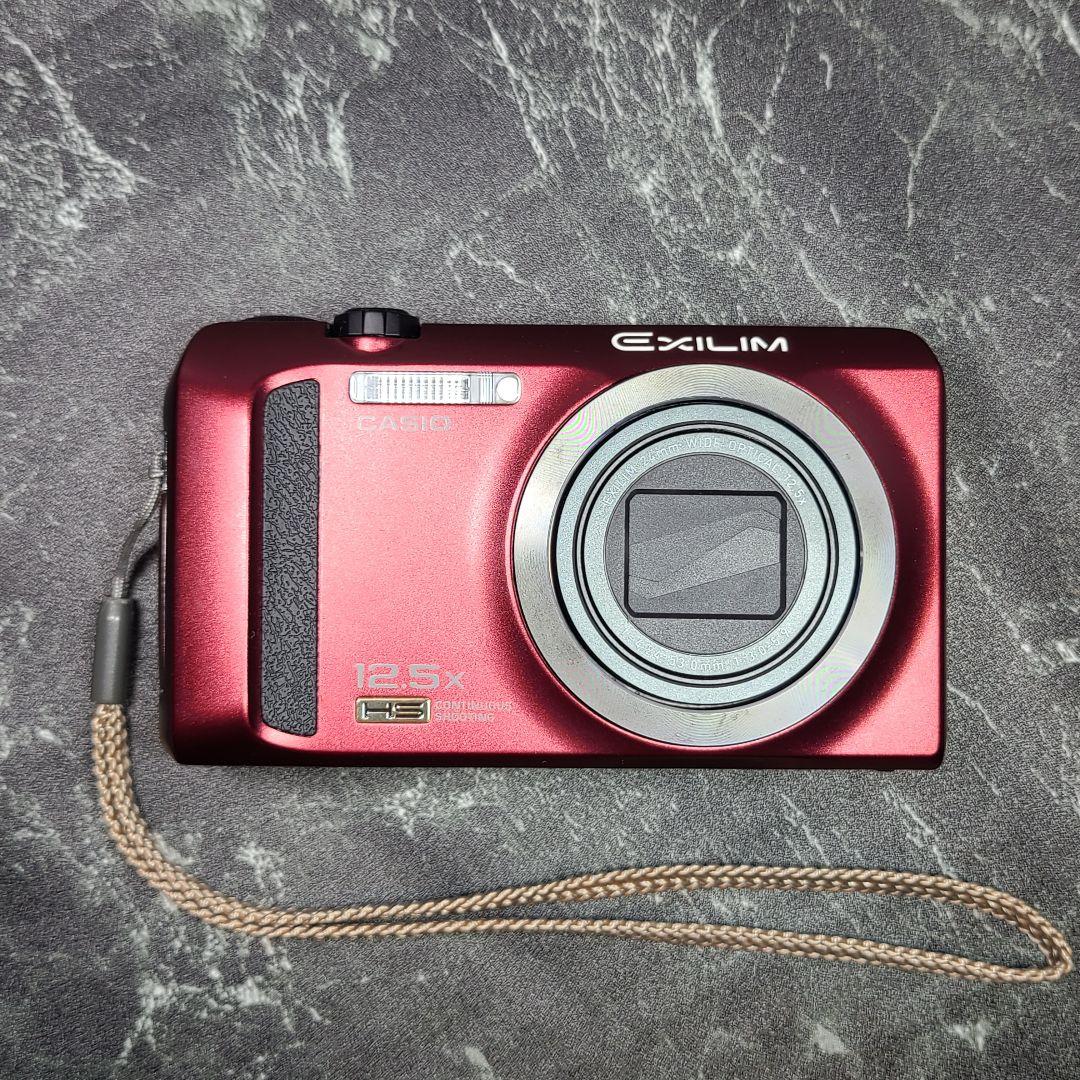 【CASIO】カシオ EXILIM EX-ZR300　1610万画素　レッド