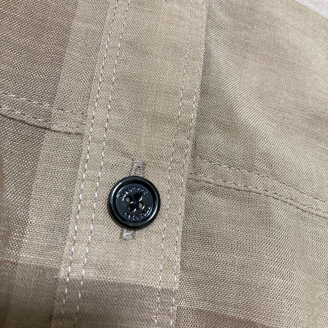 大きいサイズ48 バーバリーロンドン メガチェック シャツ チュニック