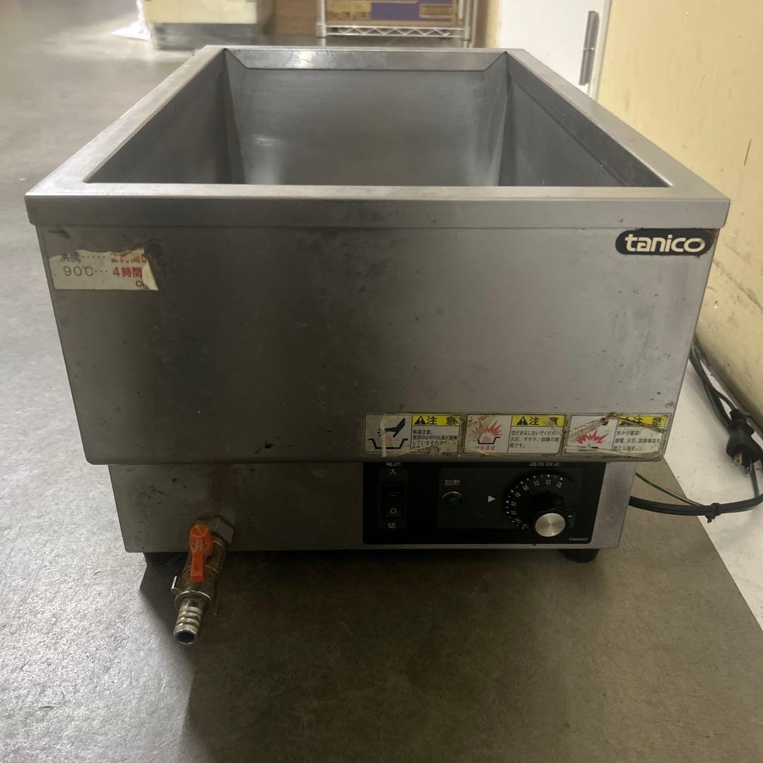 タニコーTANICO 業務用ウォーマー4槽 電気式N-TCW-3555E-1