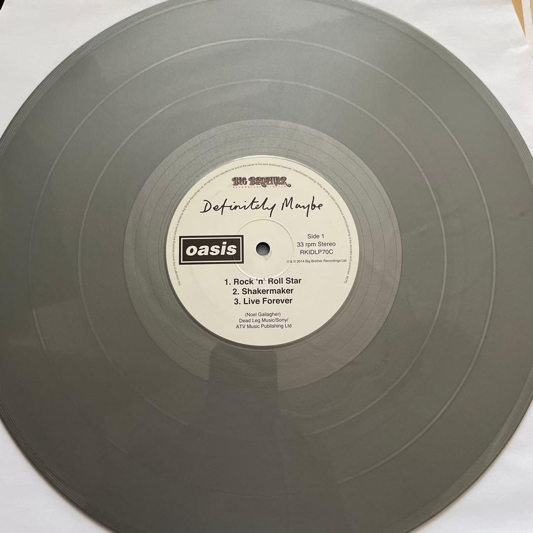 Oasis Definitely Maybe 25周年限定レコード