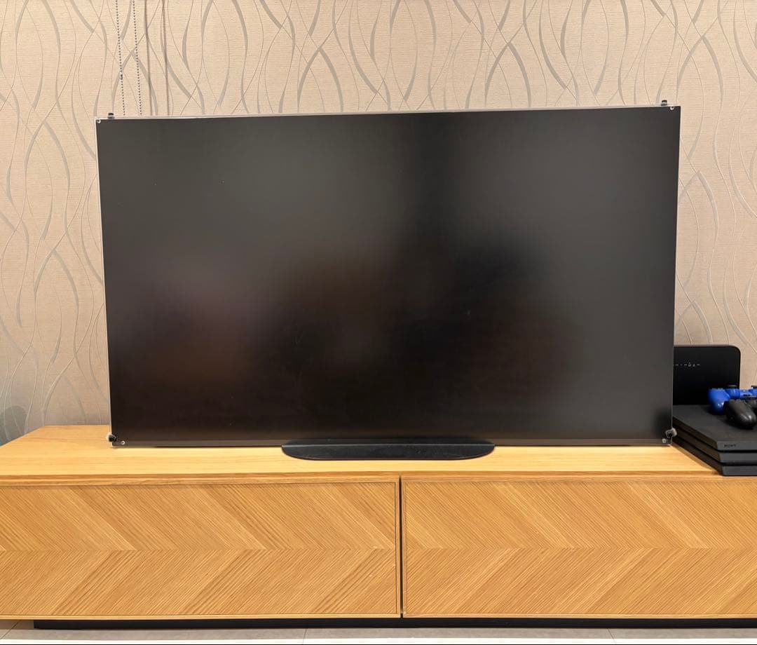 SONY BRAVIA KJ-55A9G 4K 有機EL、保護パネルつき