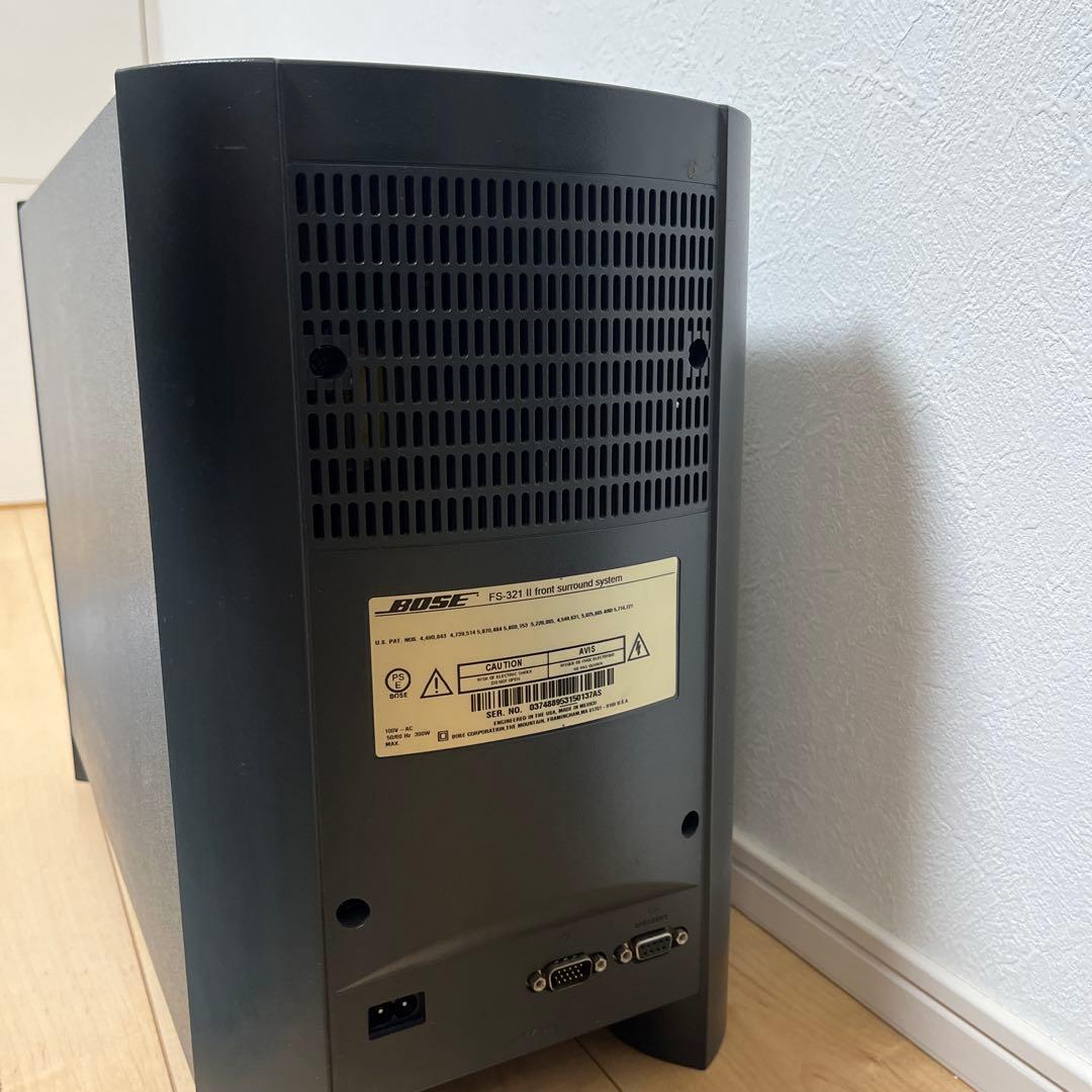 BOSEサラウンドFS-321 Ⅱ front surround system