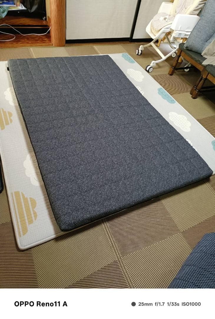 ひつじのいらないマットレス　セミダブル　カバー新品