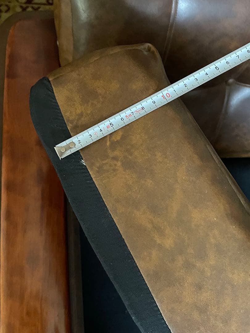 昭和レトロ　1人掛けソファ-1