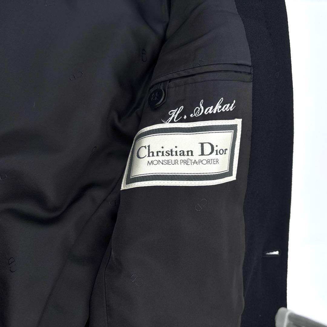 【美品】Dior　クリスチャンディオール　　スーツ　ジャケット　金具ロゴボタン