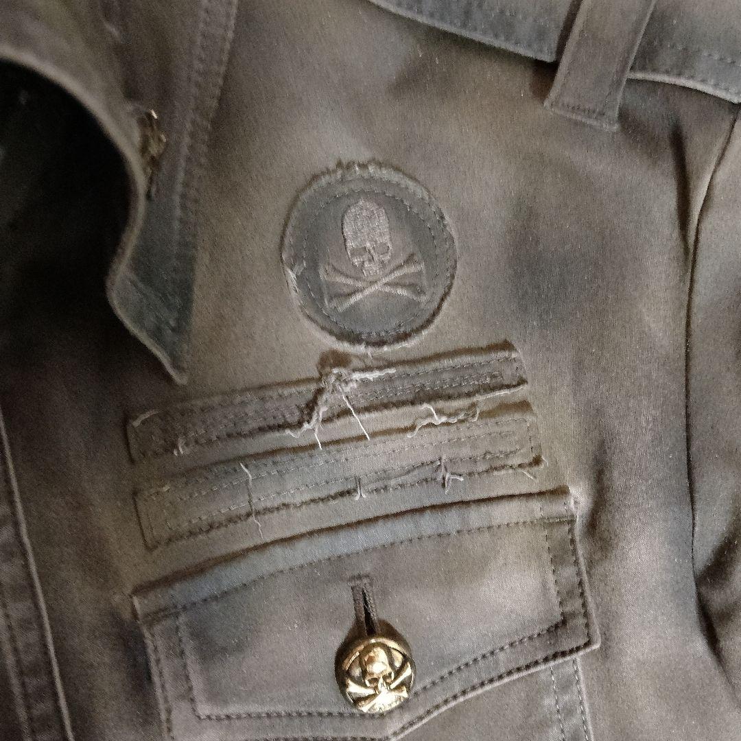 Roen hyde着用 ミリタリージャケット カーキ系 44