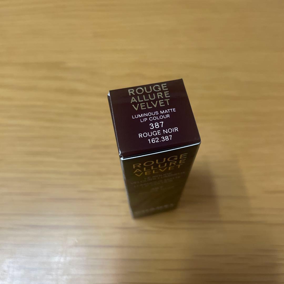 CHANEL ルージュアリュール ヴェルヴェット ルージュヌワール 387 限定