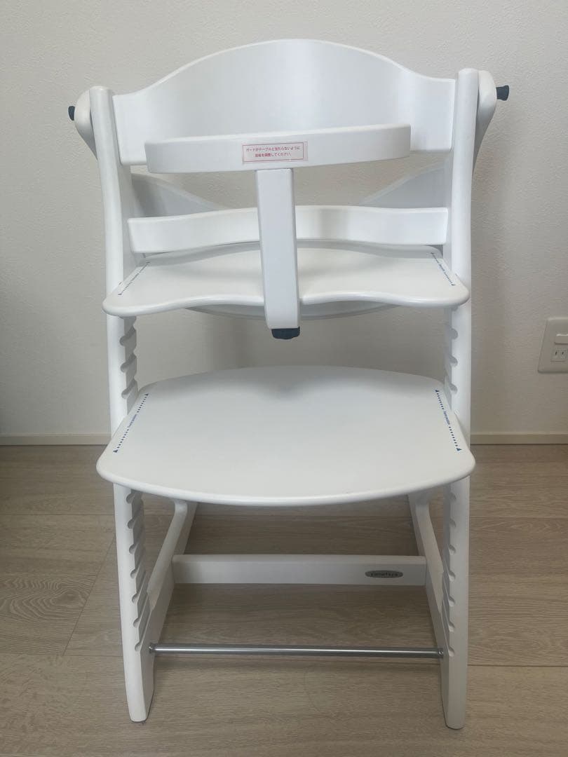 大和屋　すくすくチェアプラス　テーブル付き　ホワイト