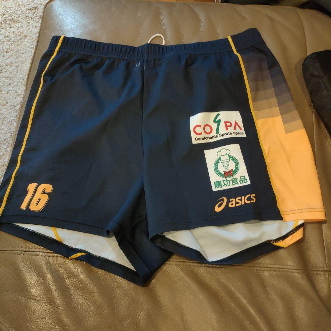 【急ぎ】堺ブレイザーズ_ASICS_バレーボールゲームパンツ_西尾大作氏