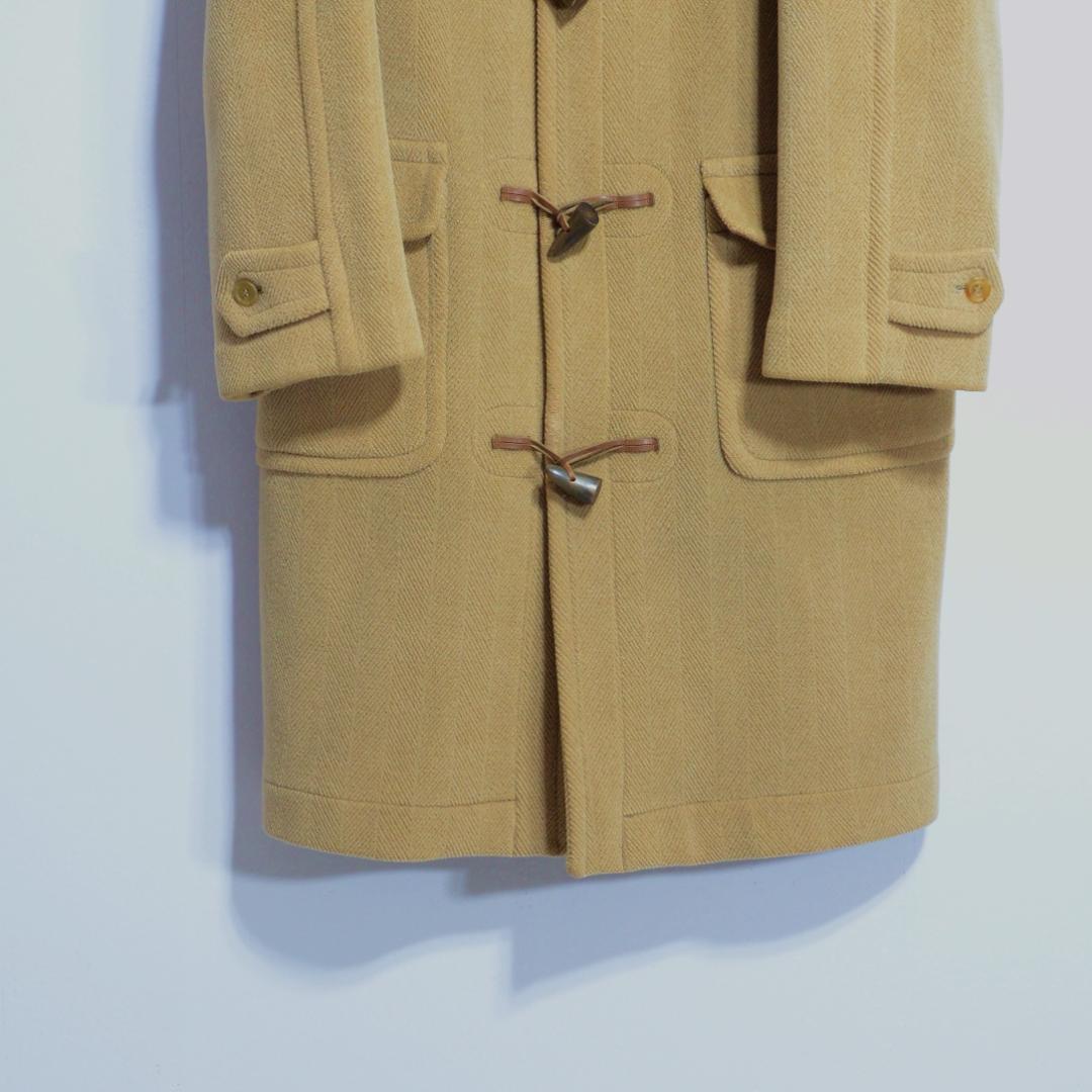 極上品 ムーアブルック チベット社 ダッフルコート Hベージュ Ｍ=38