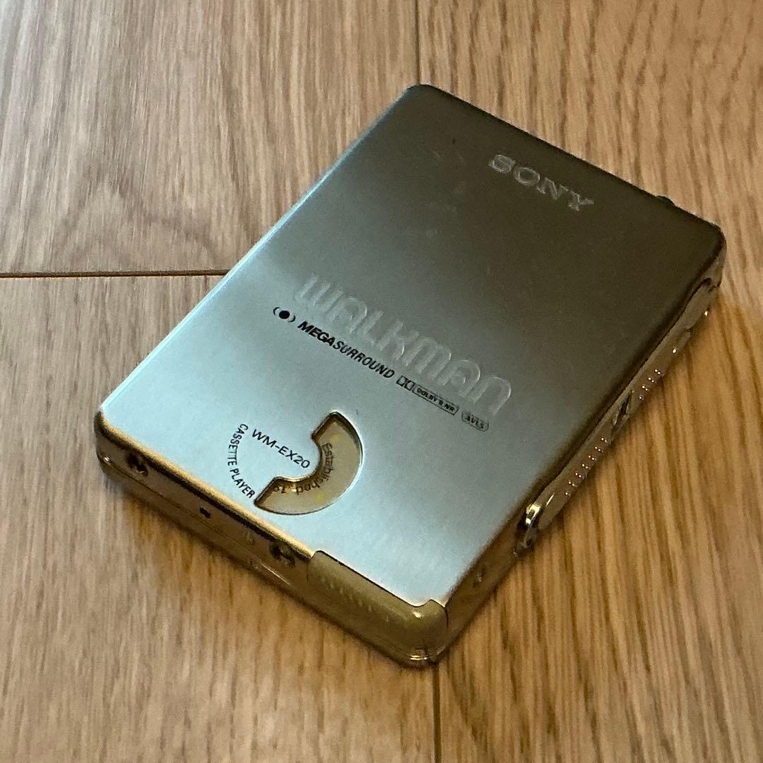【ジャンク品！超美品！】SONY ウォークマン WM-EF20 シルバー