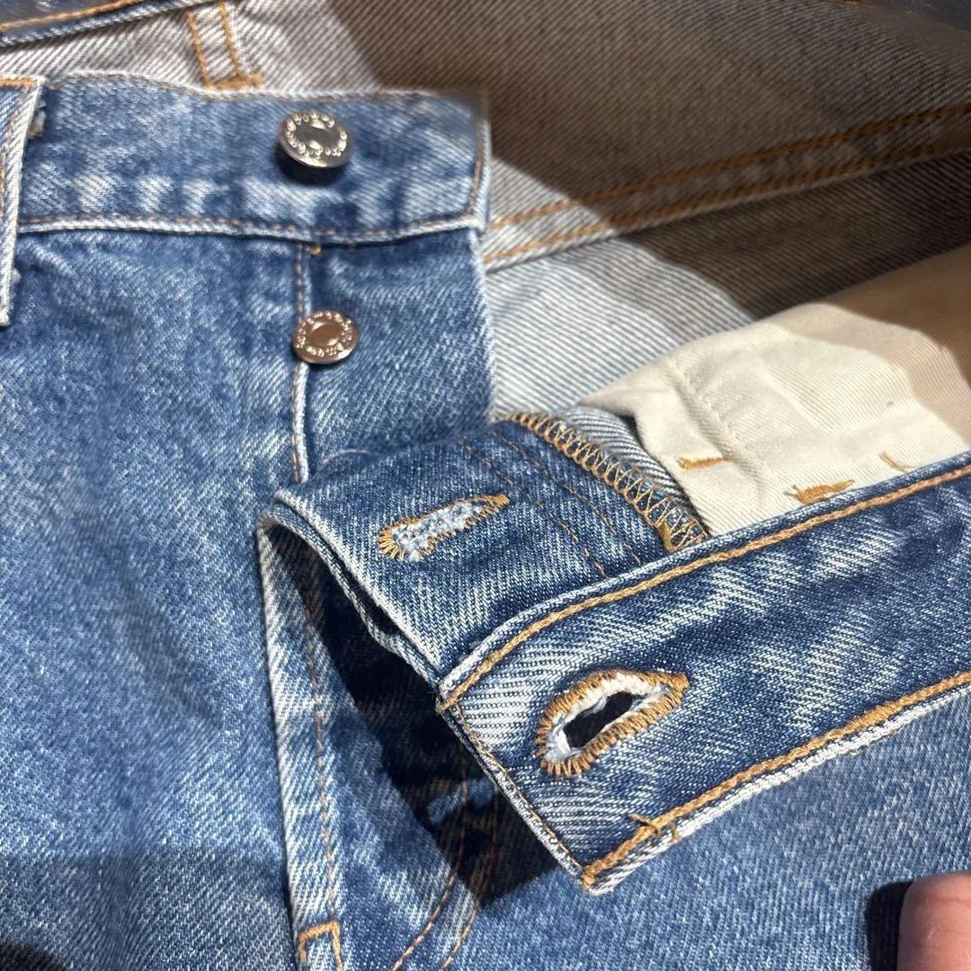 シュプリーム　ウォッシュドジーンズ