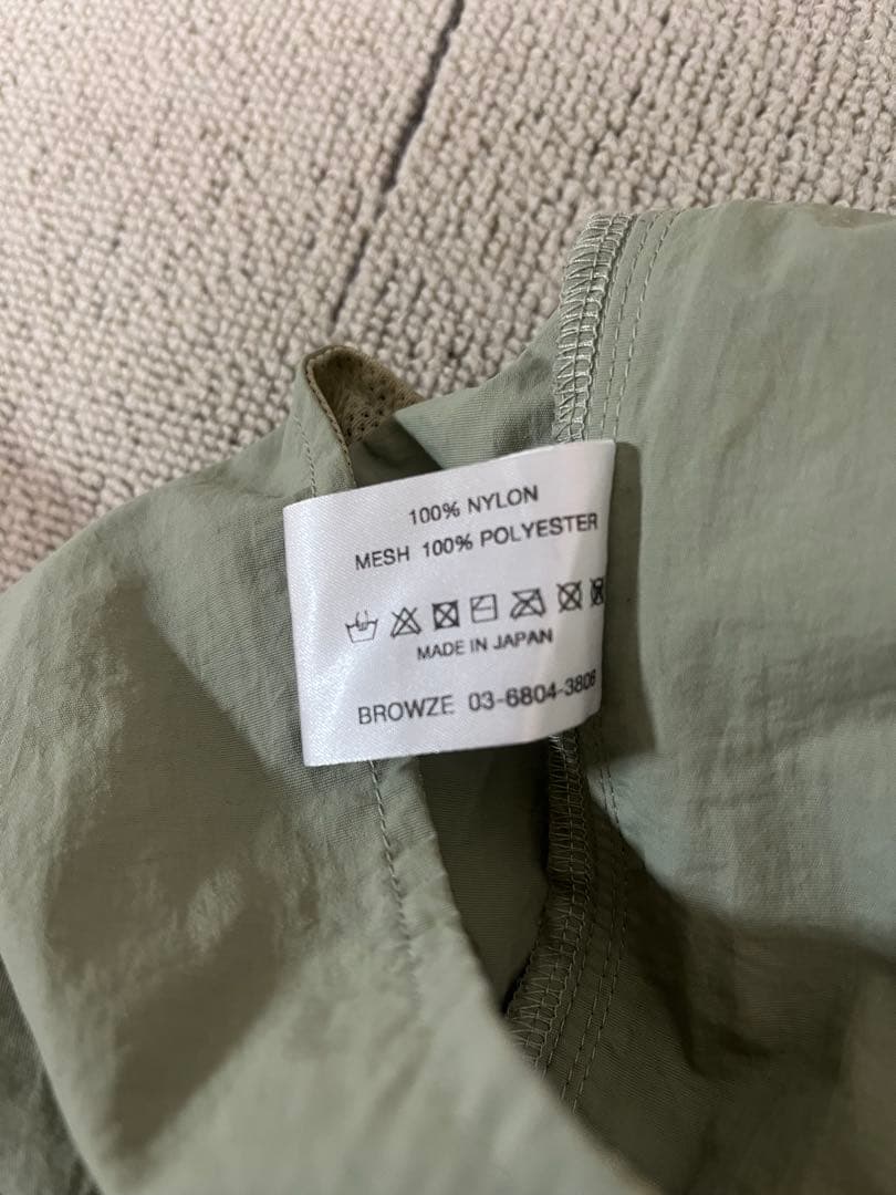 【Lサイズ】エンノイとスタイリスト私物 NYLON PANTS (Sage)