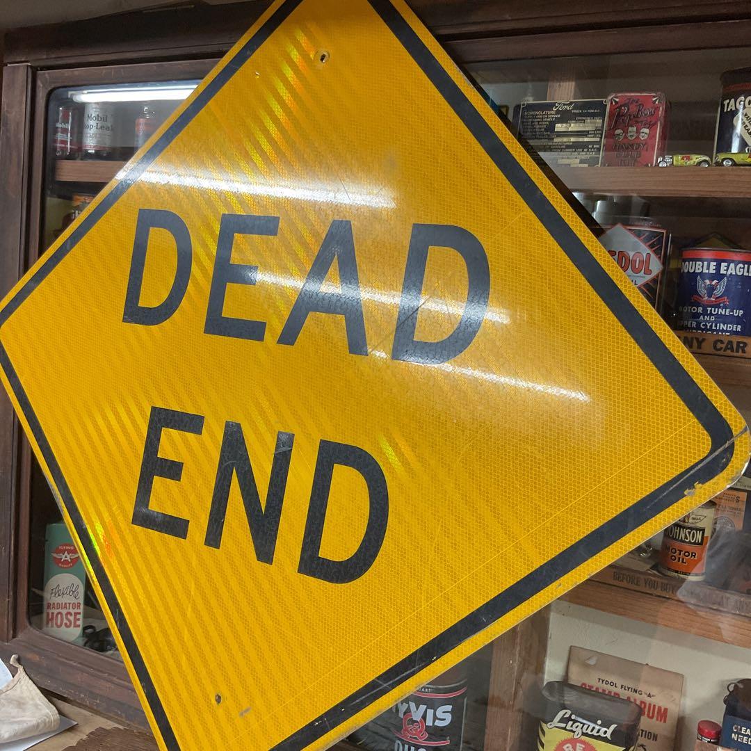 USAストリート看板　DEAD END