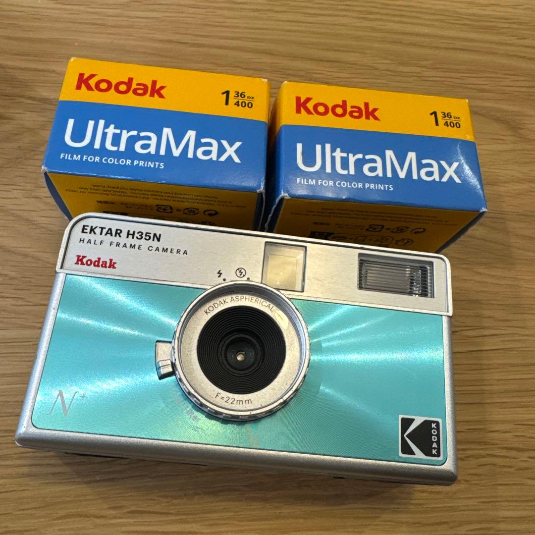 Kodak EKTAR H35N ハーフフレームカメラ　UltraMAX400付