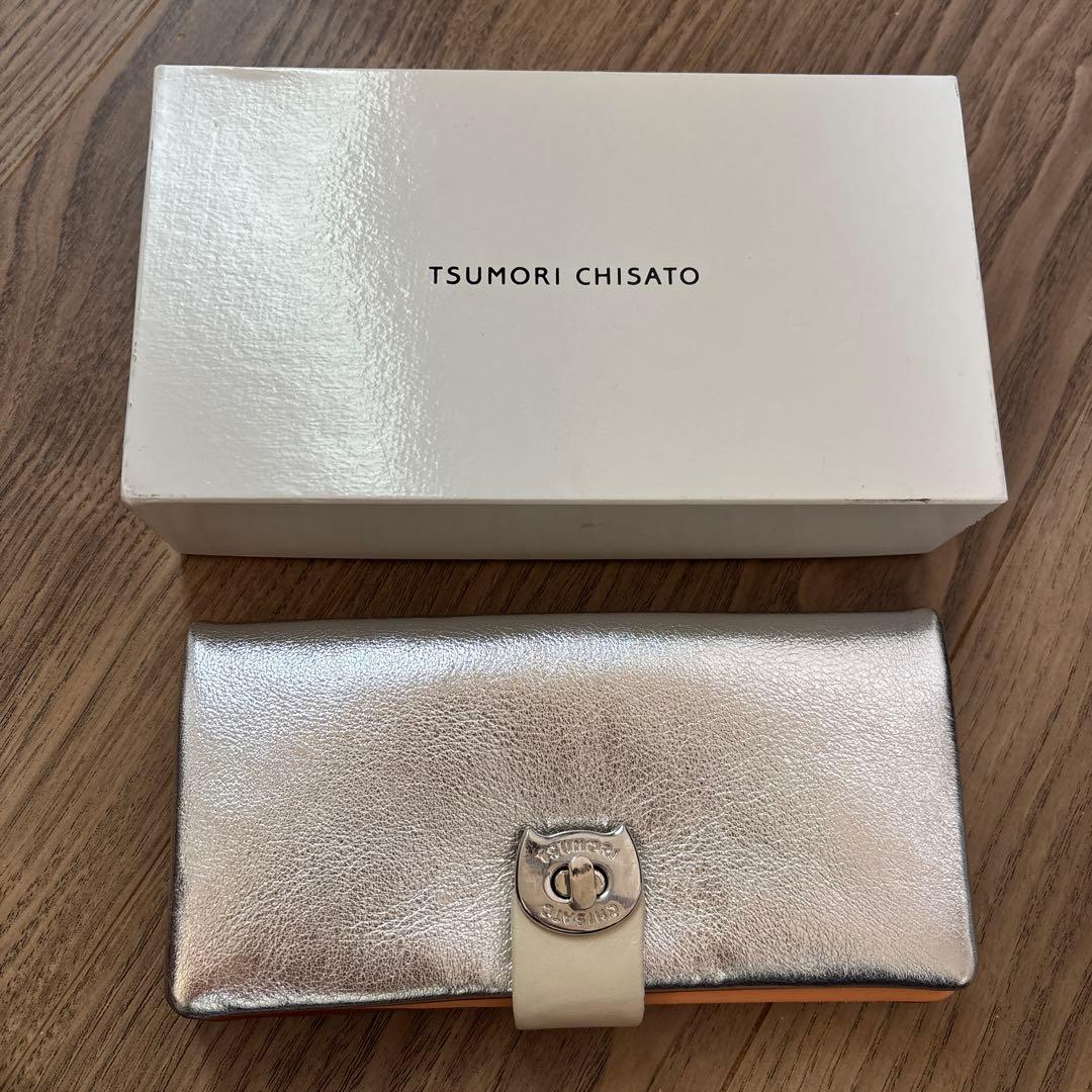 ツモリチサト　シルバー　長財布　いぶいぶ
