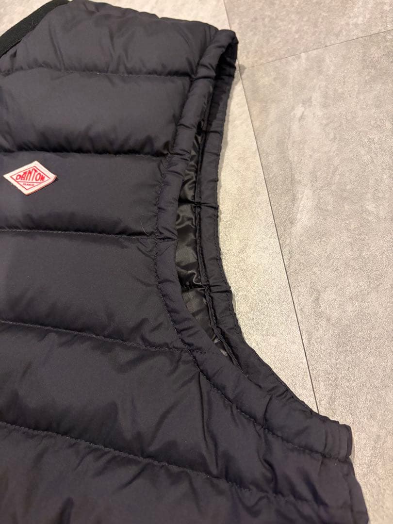 DANTON ダントン　ダウンベスト　CREWNECK インナーダウン