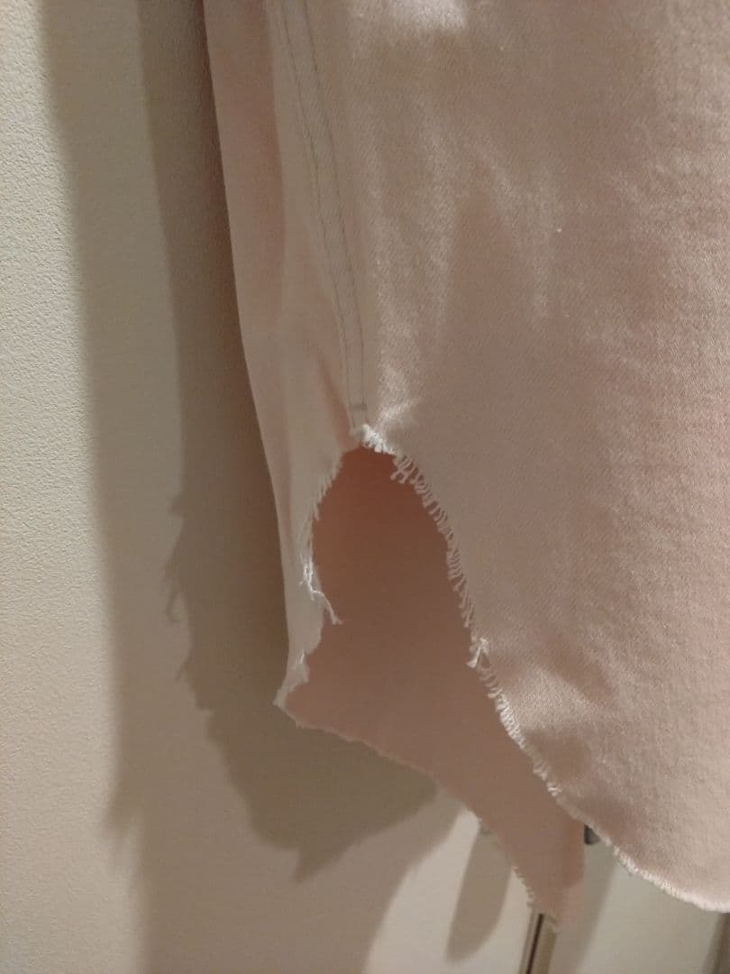 ☆新品タグ付き☆ DOUDOU ダメージデニムシャツ