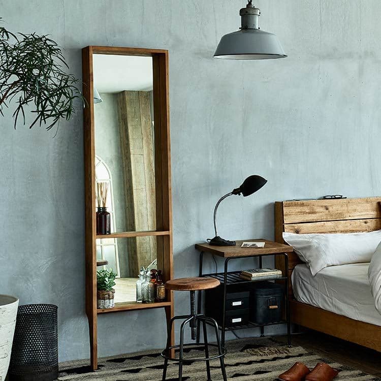 TRITON トリトンミラー姿見 OLD-PINE クラッシュゲート